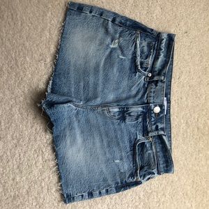 Loft jean shorts - size 27/4 petite